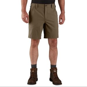 NWOT Men's Carhartt Force® Relaxed Fit Lightweight Ripstop Work Shorts, sz 34